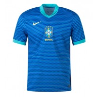 Pánský Fotbalový dres Brazílie Copa America 2024 Venkovní Krátký Rukáv